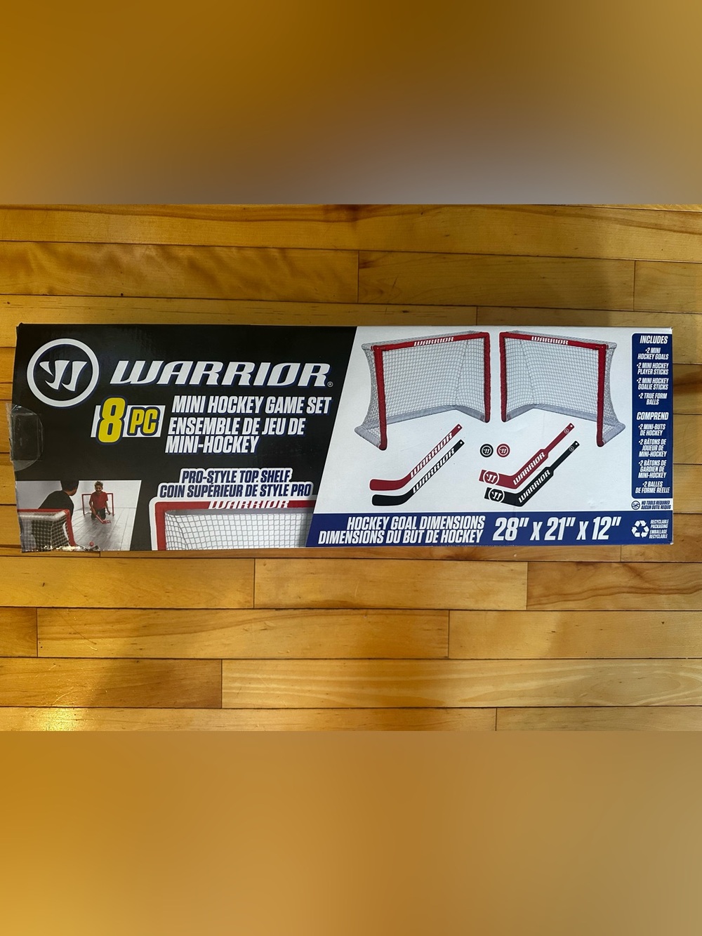 Mini Hockey Game Set - Red